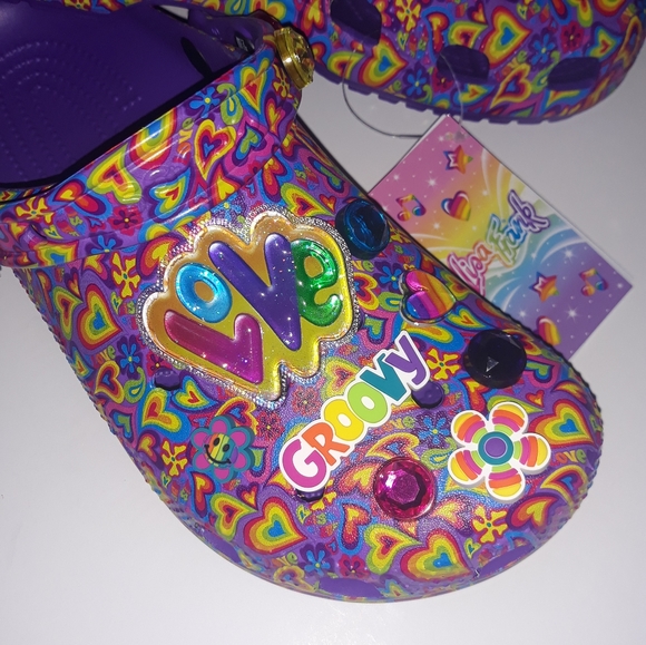 (New) Lisa Frank Crocs (M8/W10) - Picture 8 of 15